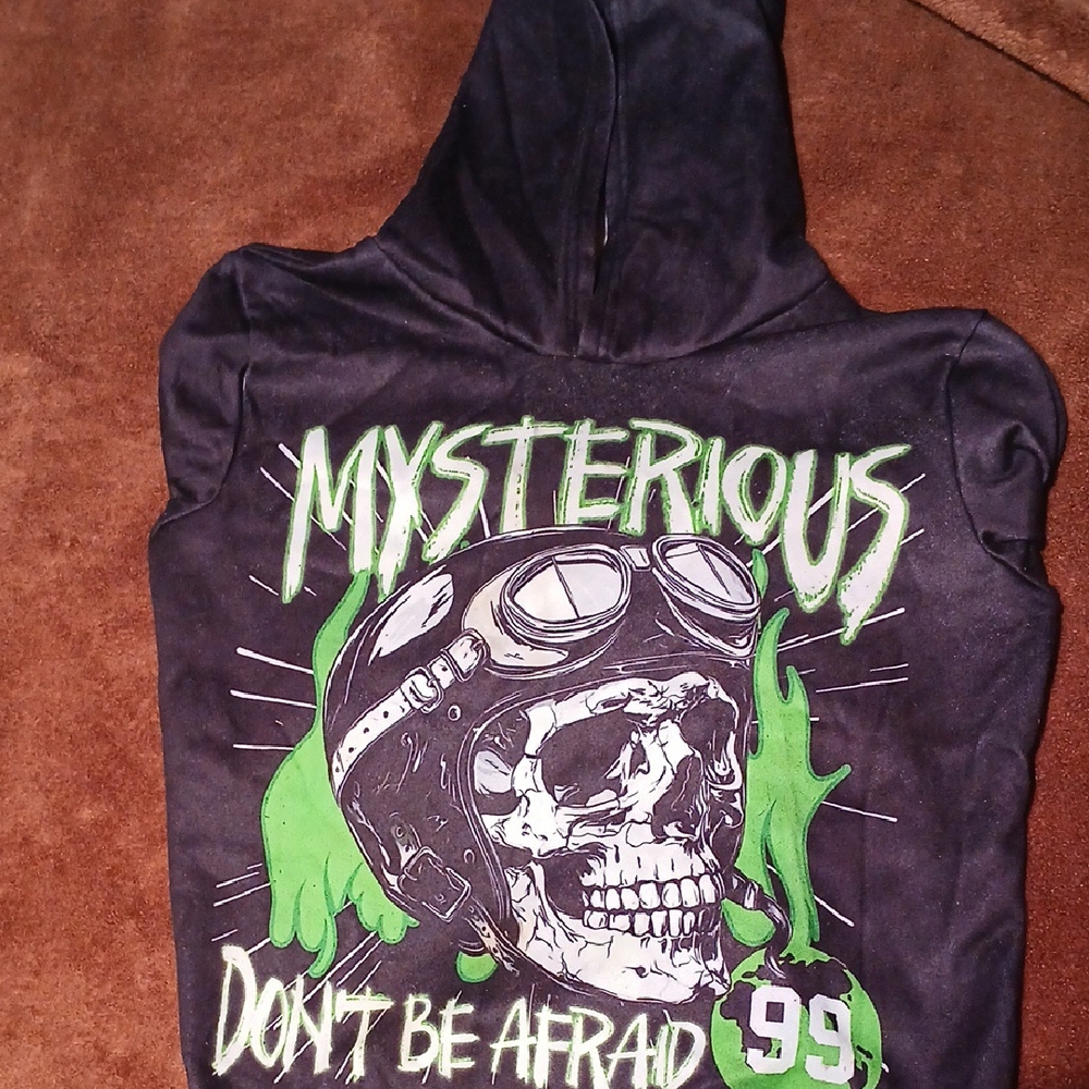 Mysterious Black Kids Hoodie